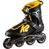 K2 POWER 80 M Inline-Skates Herren - black-yellow