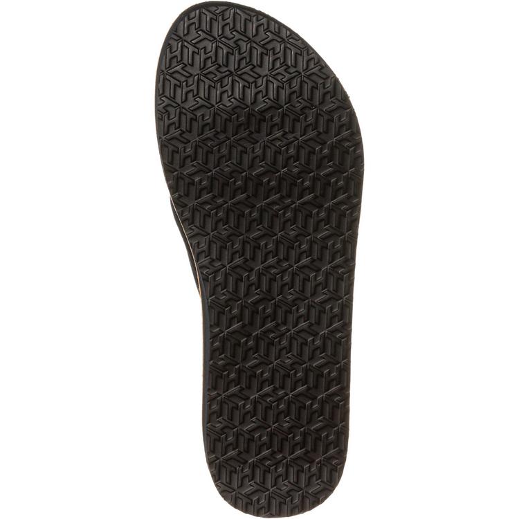 Tommy Hilfiger Tommy Hilfiger LEATHER FOOTBED Zehentrenner Damen - desert sky - 1 | SportScheck