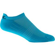 Rückansicht von P.A.C. Laufsocken neon blau