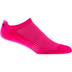 Rückansicht von P.A.C. Laufsocken neon pink