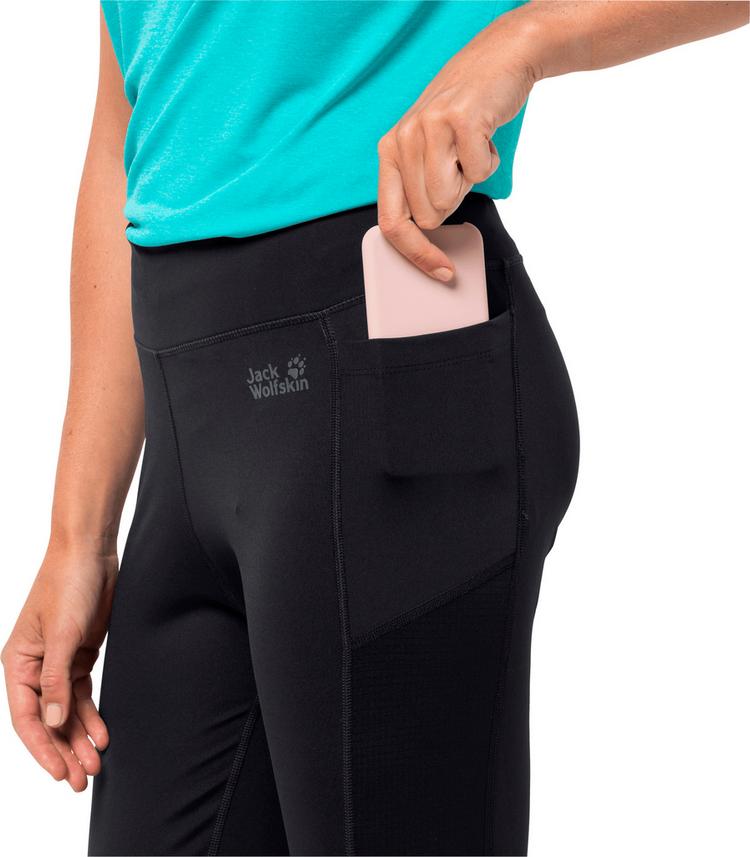 Jack Wolfskin Jack Wolfskin HIKE LITE Tights Damen - black - 2 | SportScheck