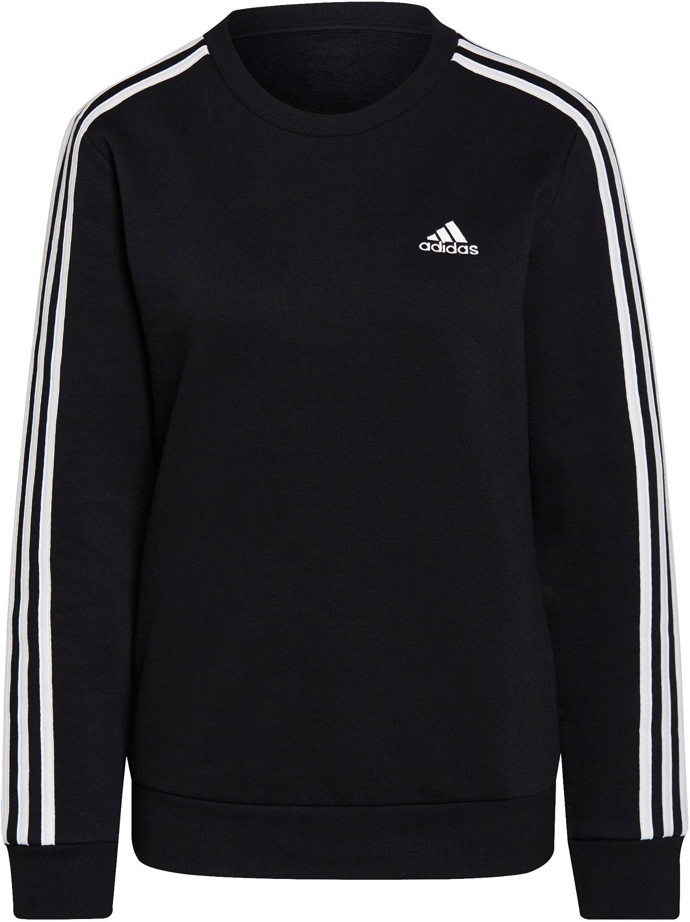 Adidas 3 STRIPES SPORT ESSENTIALS Sweatshirt Damen blackwhite im