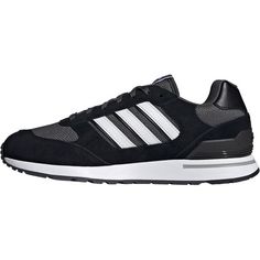 Rückansicht von adidas Run 80s Sneaker Herren core black-ftwr white-grey six
