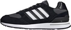 Rückansicht von adidas Run 80s Sneaker Herren core black-ftwr white-grey six