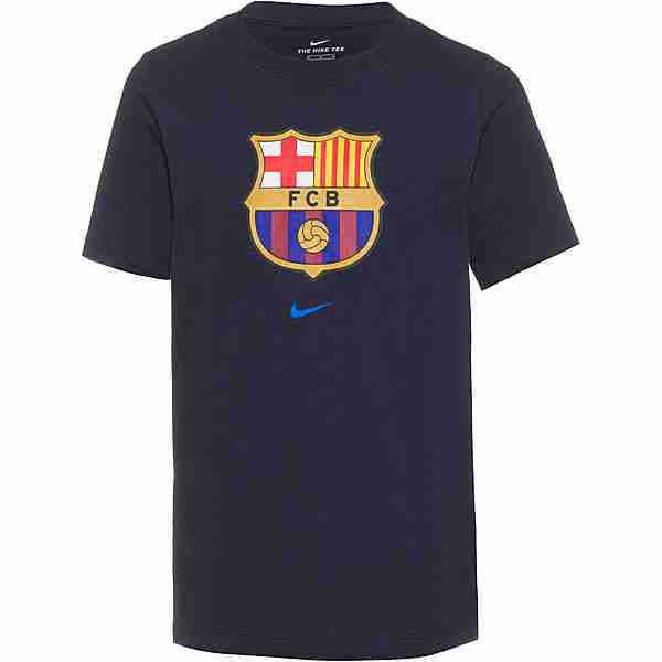 Nike FC Barcelona T-Shirt Kinder obsidian