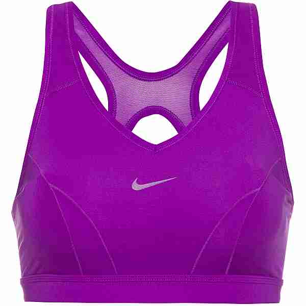 Nike Swoosh Sport-BH Damen wild berry-wild berry-purple stardust