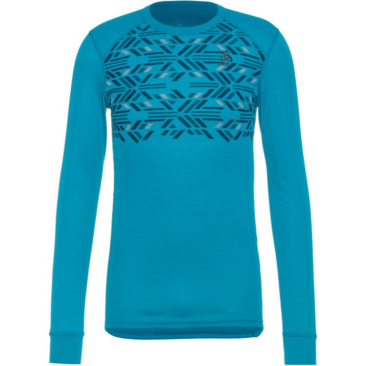 Odlo Odlo ACTIVE WARM ECO W&auml;scheset Herren - tumultuous sea graphic fw20-diving navy - 0 | SportScheck