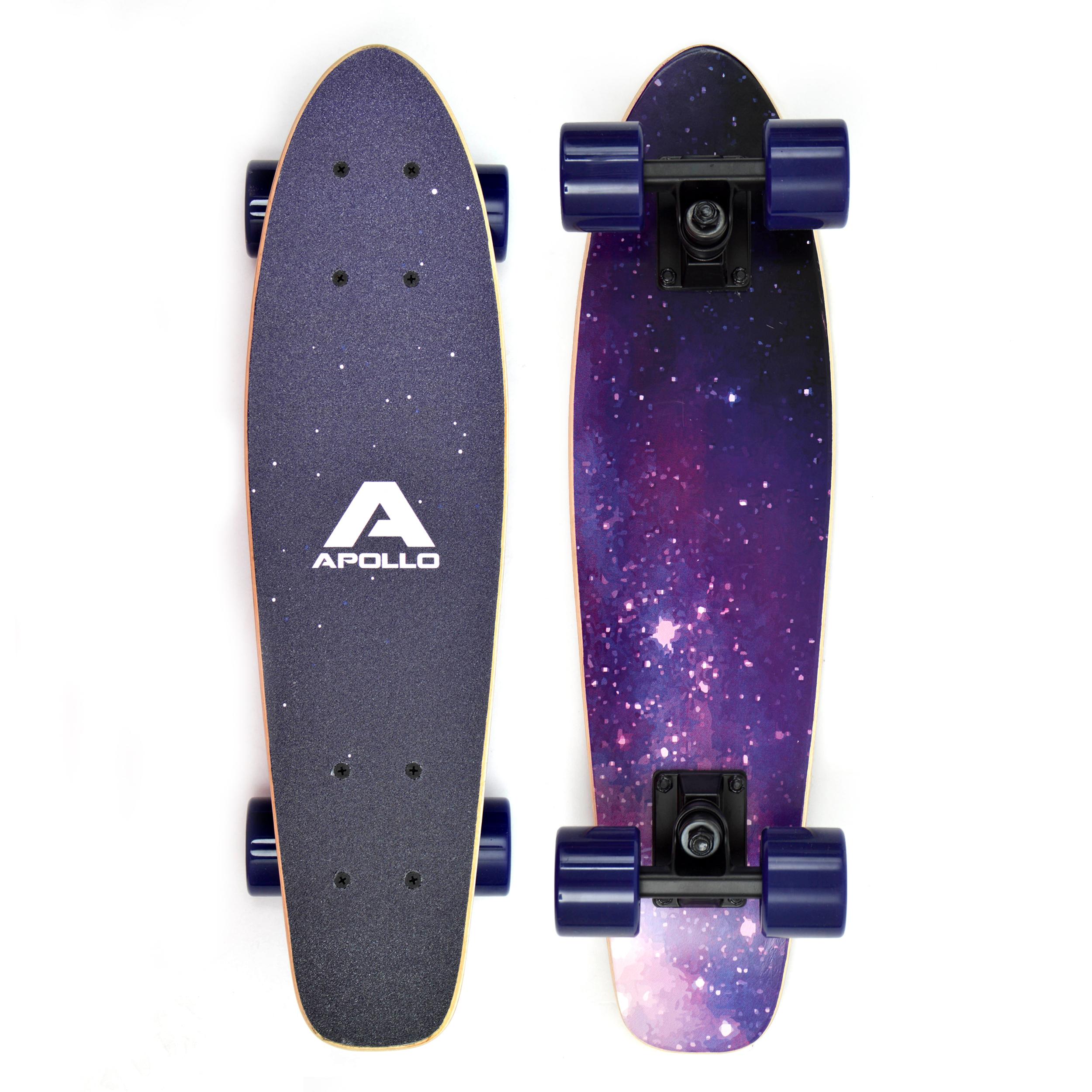 Apollo Nebula 22" Longboard lila/schwarz im Online Shop von SportScheck