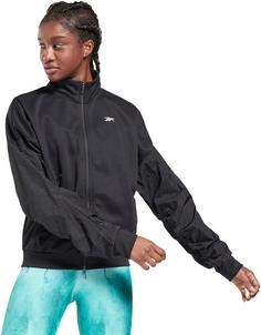 Rückansicht von Reebok ONE SERIES Sweatjacke Damen black