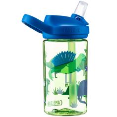 Rückansicht von Camelbak eddy+ Kids 14oz Trinkflasche Kinder hip dinos