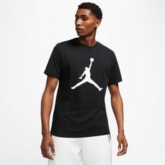 Rückansicht von Nike Jumpman T-Shirt Herren black-white
