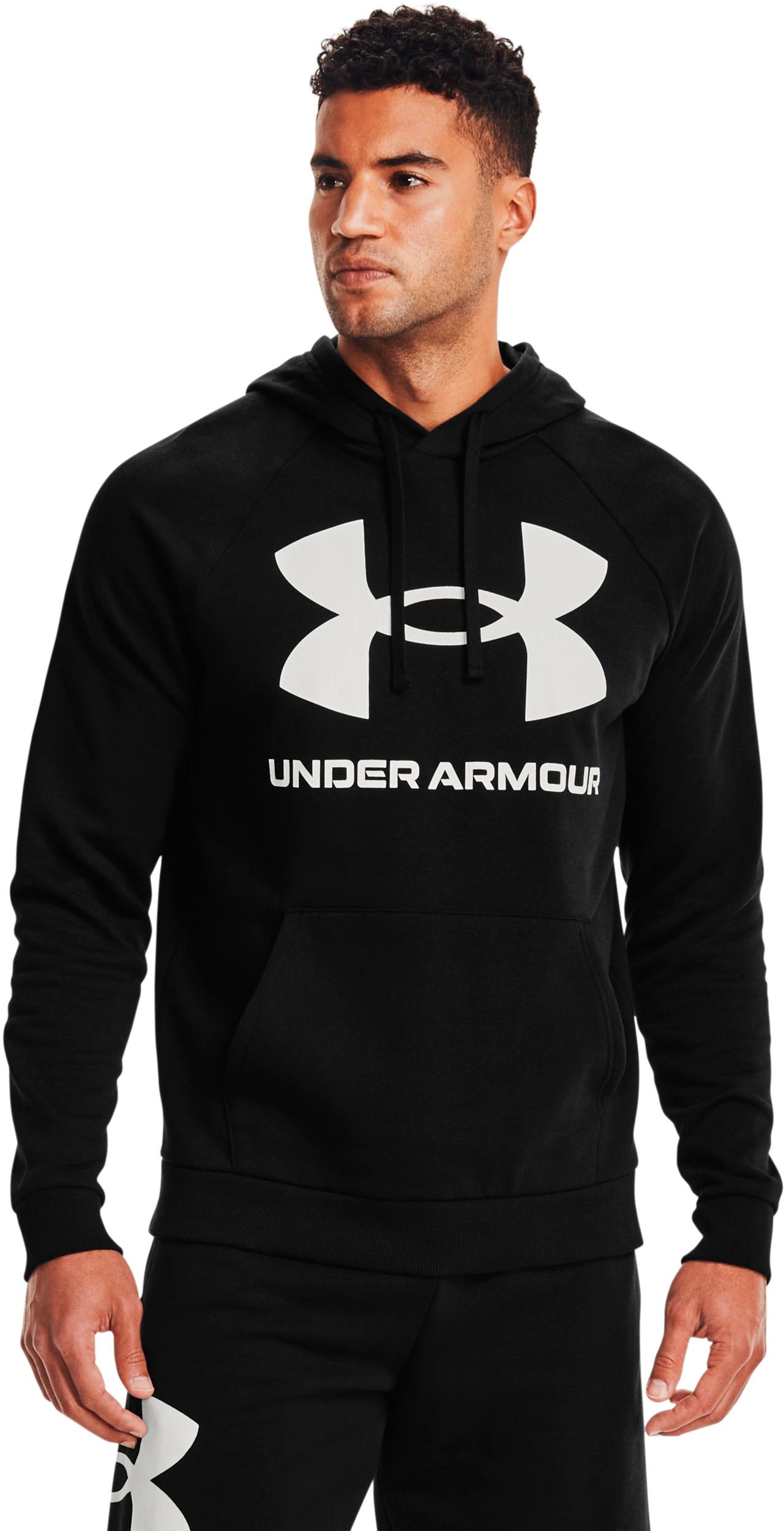 Under Armour Rival Hoodie black-onyx white im Online Shop von SportScheck kaufen