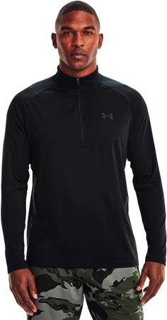 Rückansicht von Under Armour Tech Funktionsshirt Herren black-charcoal