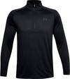 Under Armour Tech Funktionsshirt Herren - black-charcoal