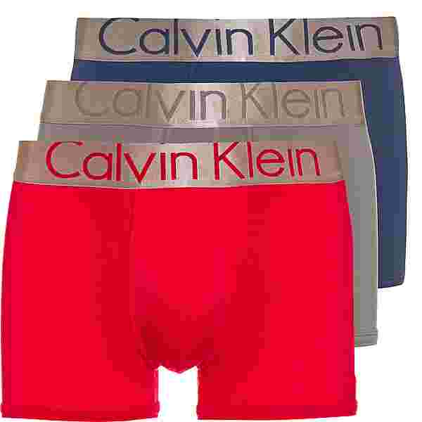 Calvin Klein Boxer Herren silver-sierra ruby-seashore blue