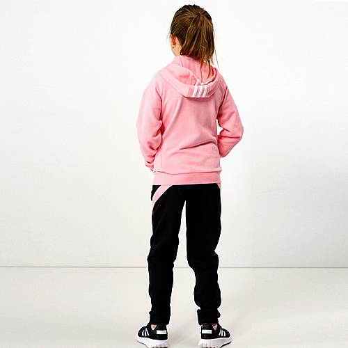 Adidas Jogging Anzug schwarz pink in Gr 6 Kinder Mädchen Sportkleidung adidas Sportkleidung 