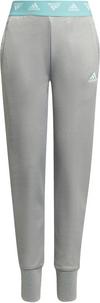 adidas AEROREADY PRIMEGREEN Trainingshose M&auml;dchen - medium grey heather-mint ton