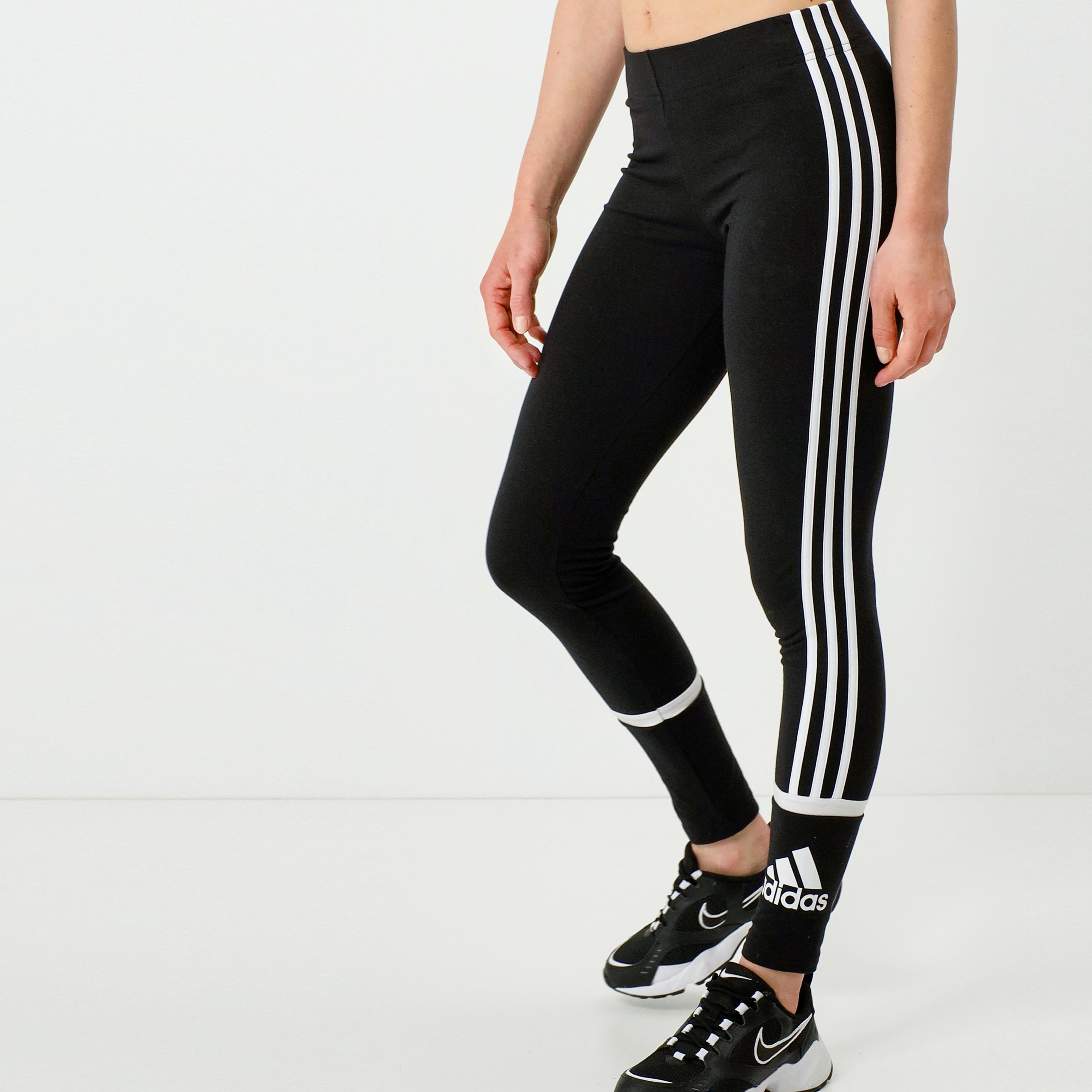 Adidas leggings black and white hotsell