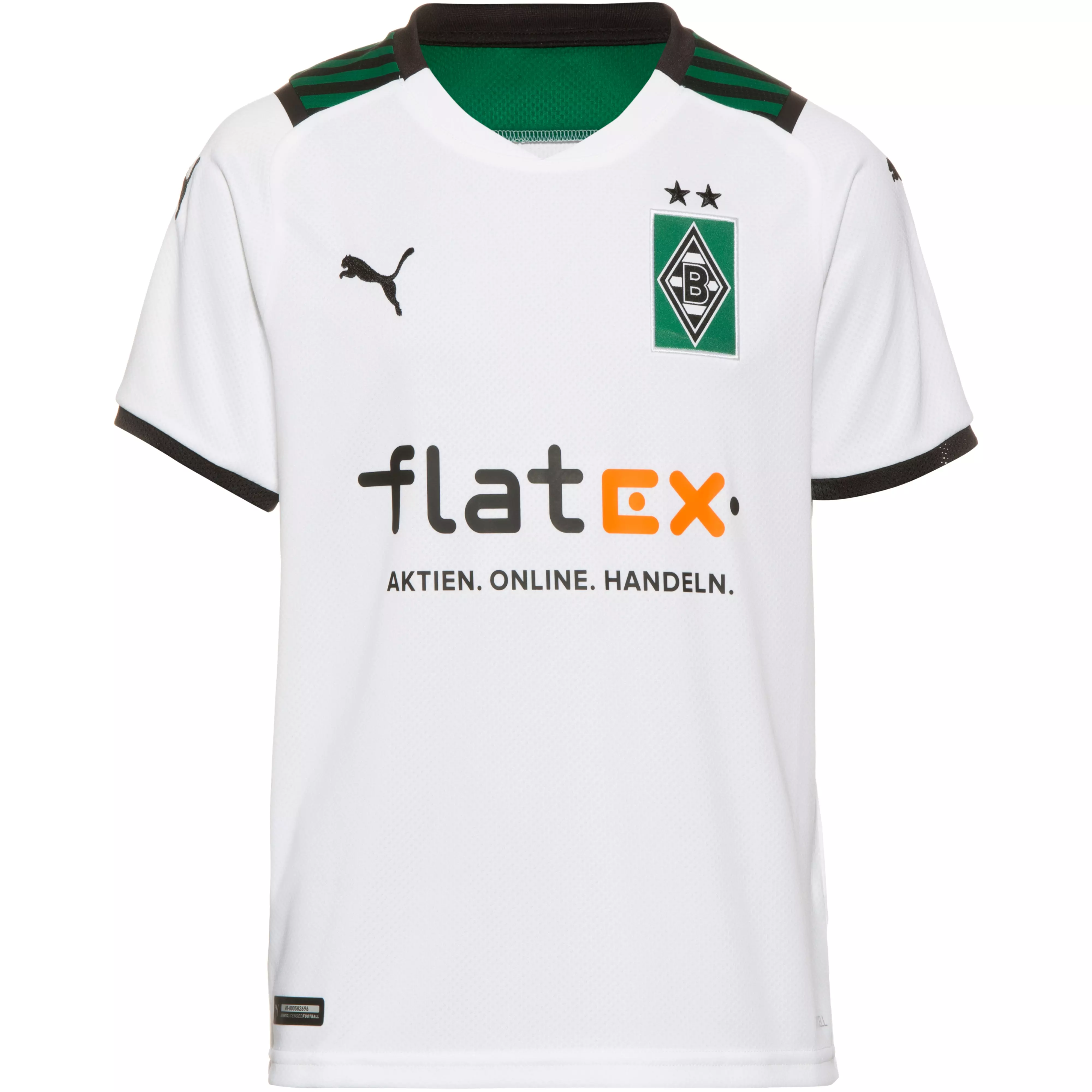 Puma Borussia Monchengladbach 21 22 Heim Trikot Kinder Puma White Power Green Im Online Shop Von Sportscheck Kaufen