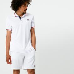 Rückansicht von FILA Piro Tennis Polo Herren weiß