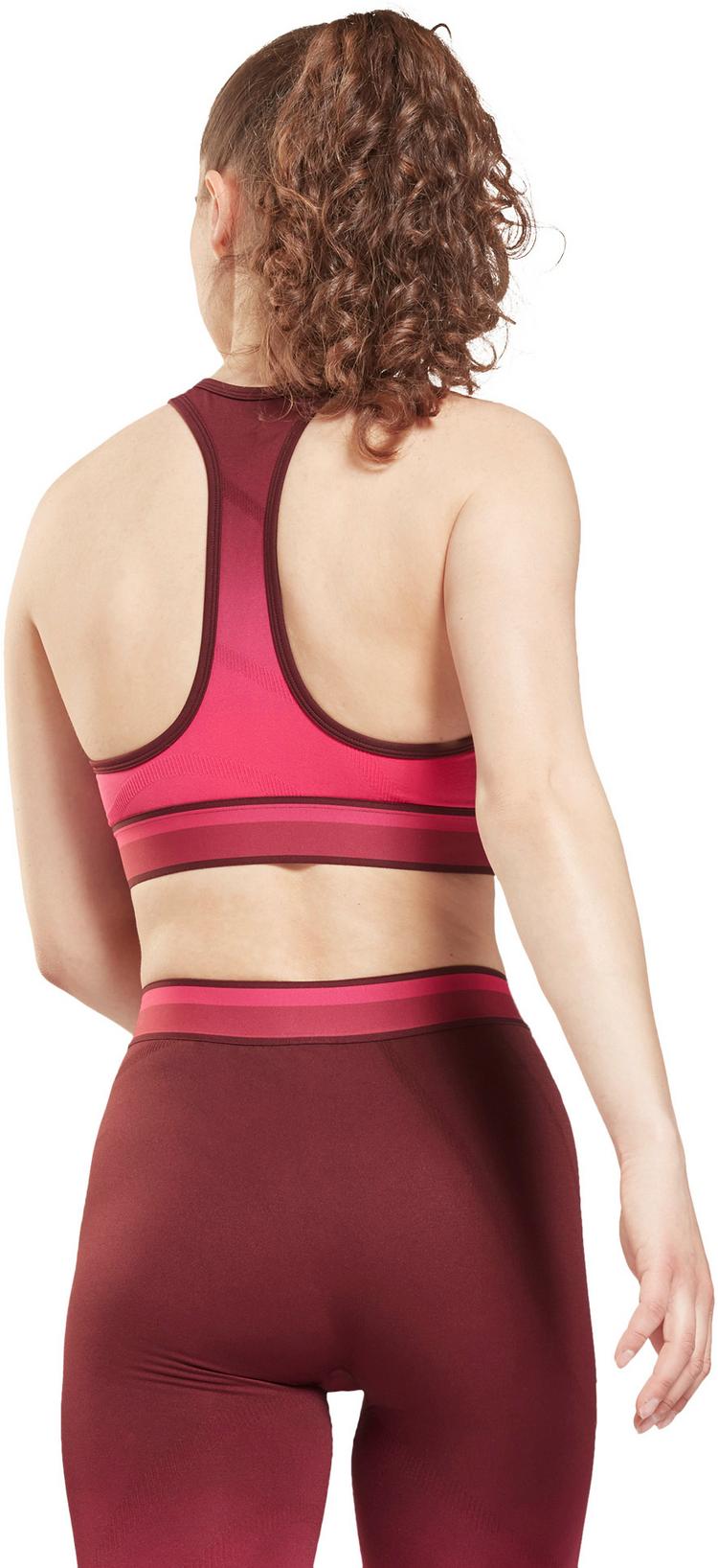 Reebok Reebok United by Fitness Seamless Croptop Damen - maroon-pursuit pink - 1 | SportScheck