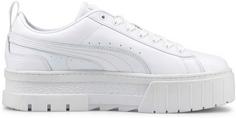 Rückansicht von PUMA Mayze Classic Sneaker Damen puma white