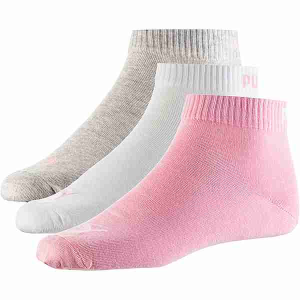 PUMA Quarter Socken Pack prism pink