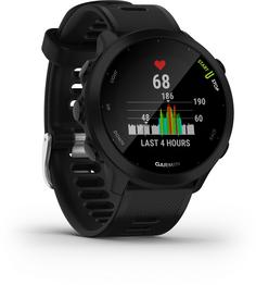 Rückansicht von Garmin Forerunner 55 Sportuhr black