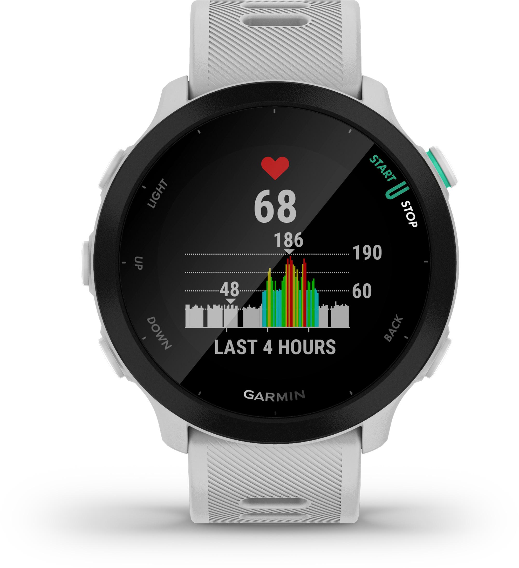 Garmin Forerunner 55 Sportuhr white kaufen SportScheck Shop im Online von