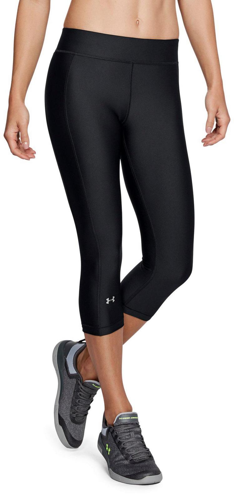 Under Armour Under Armour HEATGEAR ARMOUR Tights Damen - black-black-metallic silver - 2 | SportScheck