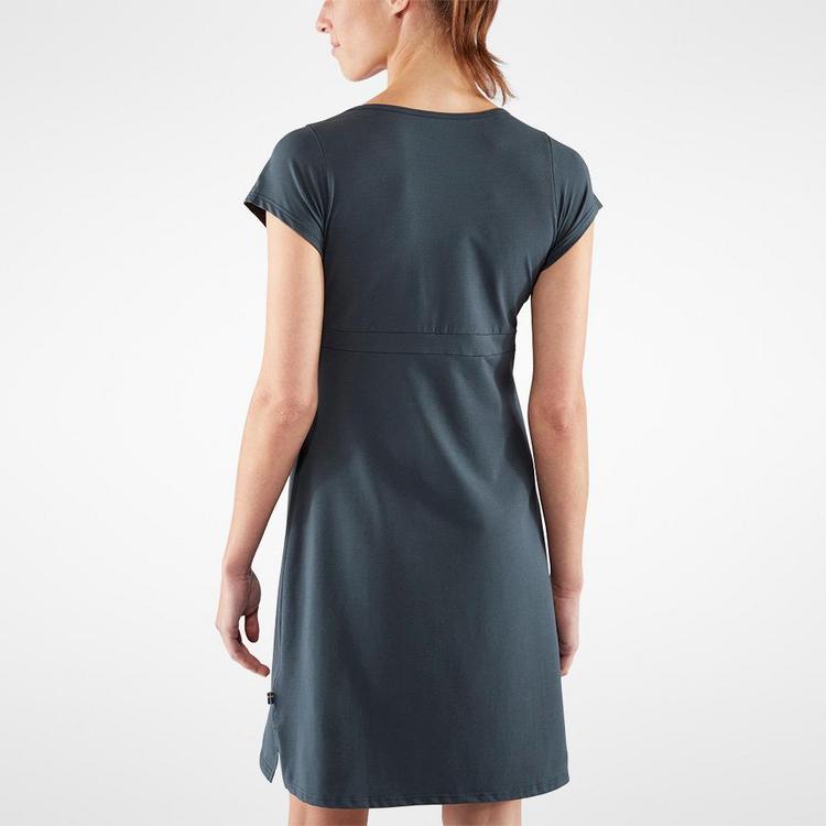 FJ&Auml;LLR&Auml;VEN FJ&Auml;LLR&Auml;VEN High Coast Jerseykleid Damen - navy - 1 | SportScheck