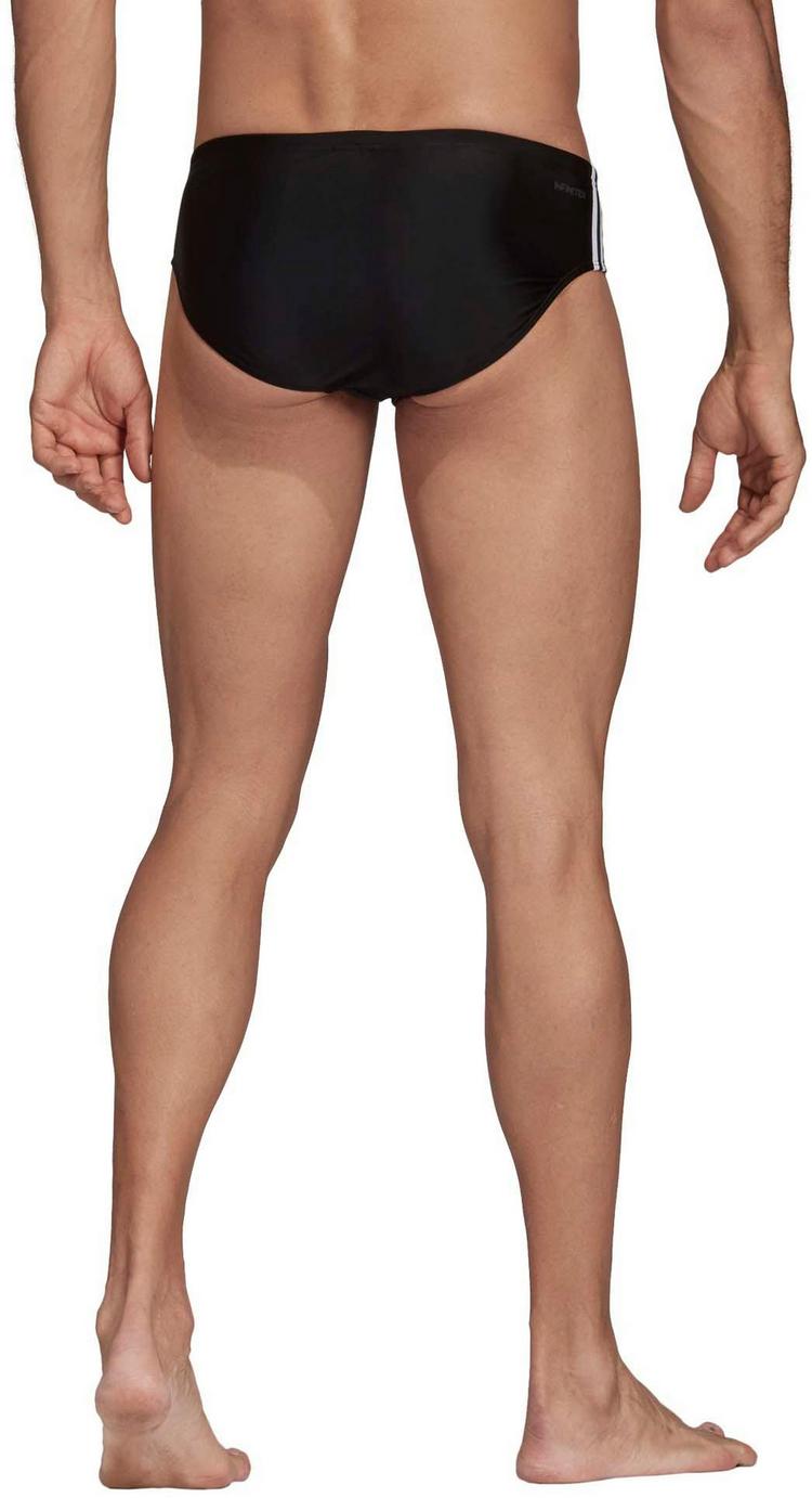 adidas adidas Fit 3-Stripes Badehose Herren - black - 1 | SportScheck
