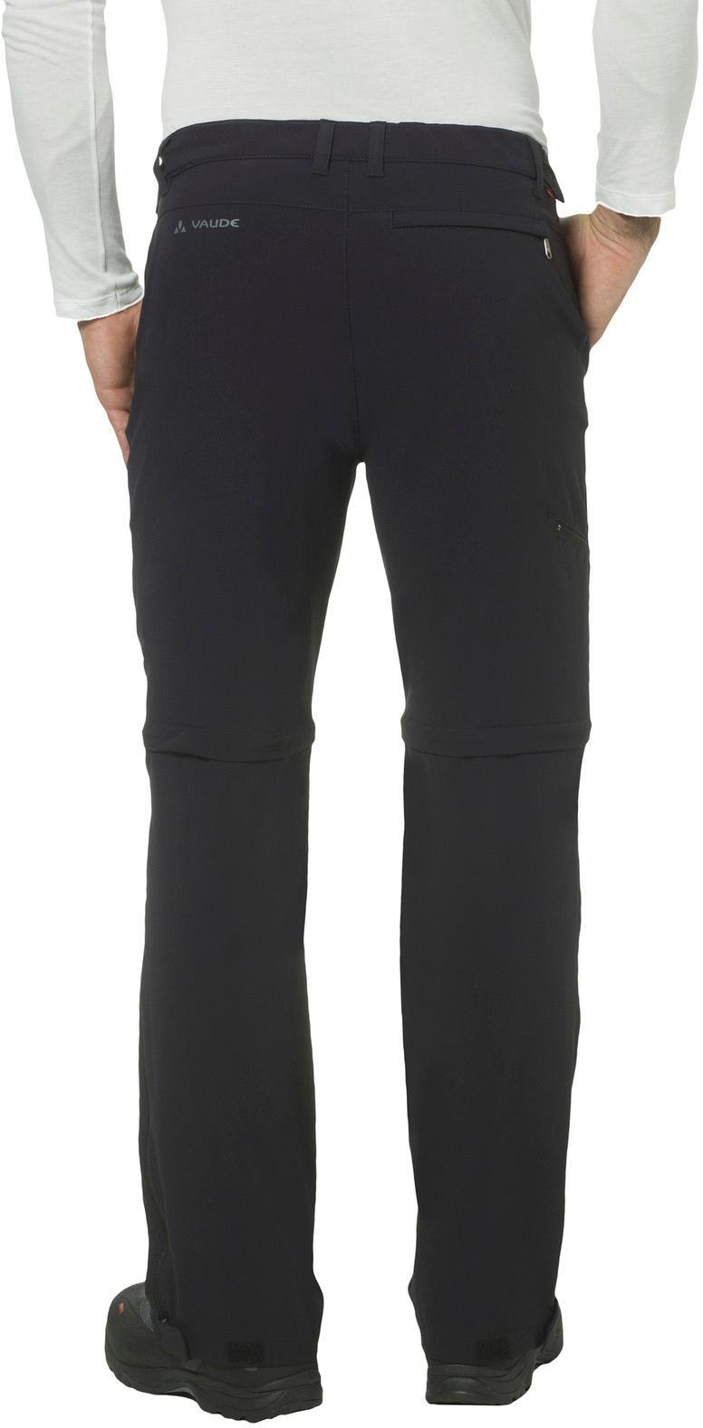 VAUDE Farley Stretch T-Zip II Zipphose Herren black im Online Shop