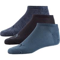 PUMA INVISIBLE 3PACK Socken - denim blue