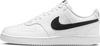 Nike Court Vision Sneaker Herren - white-black-white