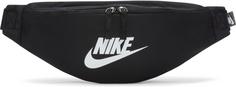 Nike Heritage Bauchtasche black-black-white