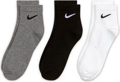 Nike EVERYDAY Freizeitsocken white-black-carbon heather-black-black-white