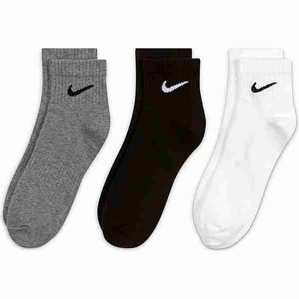 Nike EVERYDAY Sportsocken white-black-carbon heather-black-black-white
