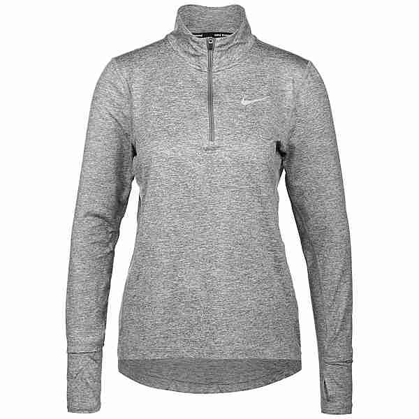 Nike Element Funktionsshirt Damen smoke grey-lt smoke grey-reflective silv