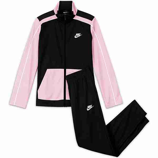 Nike NSW FUTURA Trainingsanzug Kinder black-pink foam-white-white
