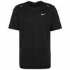 Nike Rise 365 Funktionsshirt Herren - black-reflective silv