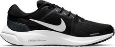 Rückansicht von Nike Air Zoom Vomero 16 Laufschuhe Damen black-white-anthracite