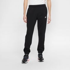 Rückansicht von Nike NSW CLUB Sweathose Herren black-black-white