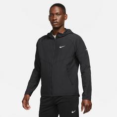 Rückansicht von Nike RPL Miler Laufjacke Herren black-black-reflective silv