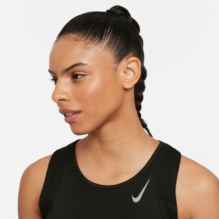 Nike Nike Dri-FIT Race Funktionstank Damen - black-reflective silv - 2 | SportScheck