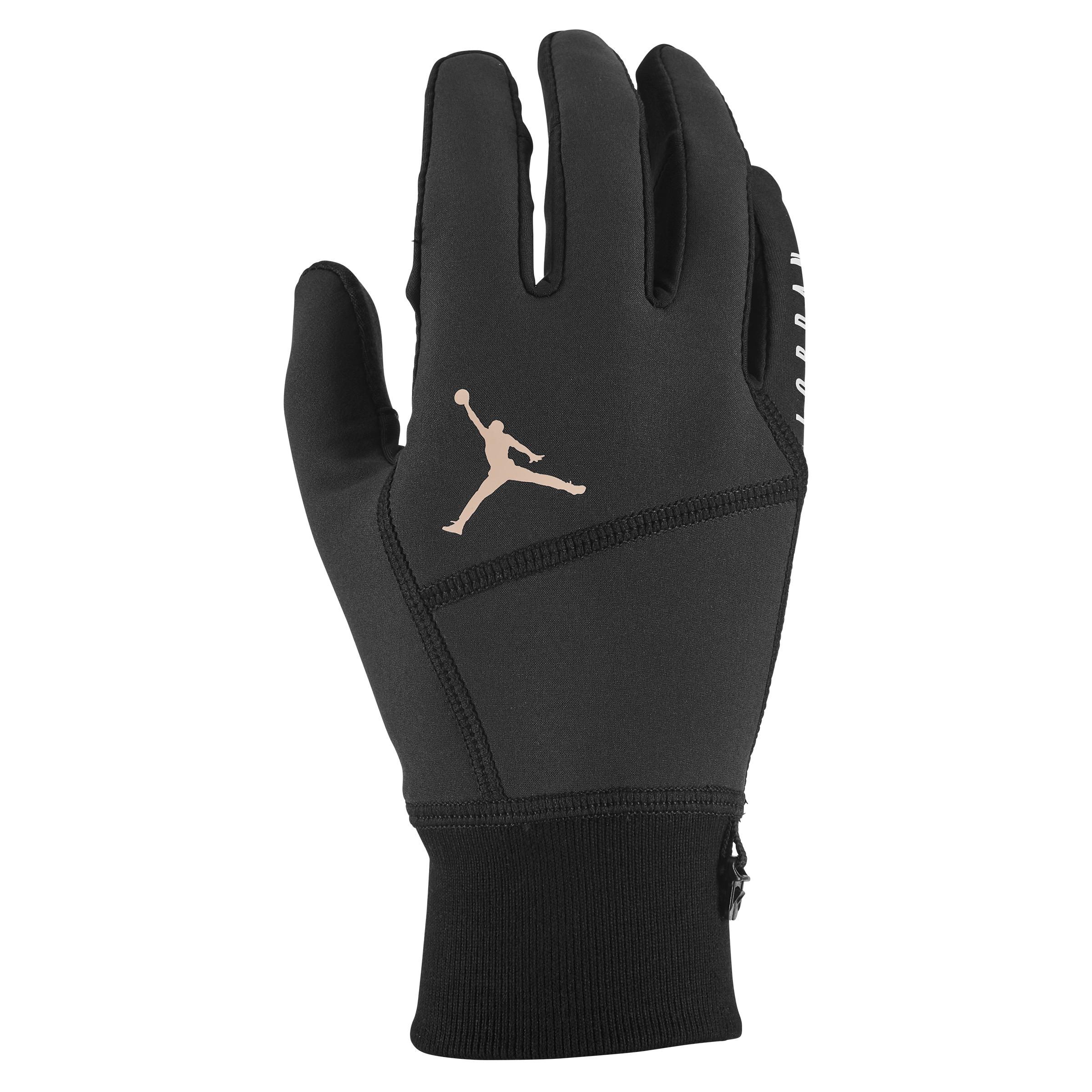 Nike Jordan Hyperstorm Fleece Handschuhe blackblackhemp im Online
