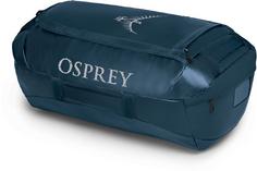 Rückansicht von Osprey Transporter 65 Reisetasche venturi blue