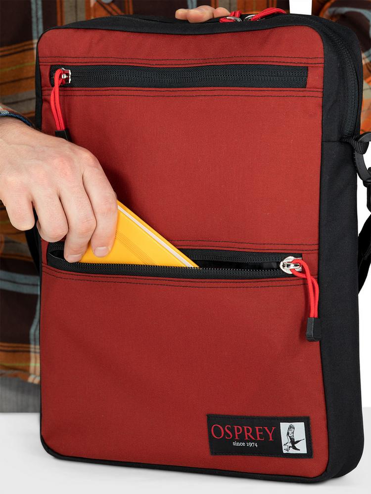 Osprey Osprey Osprey Heritage Musette 13 Umh&auml;ngetasche - bazan red - 1 | SportScheck
