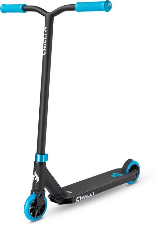 Chilli Base black-blue Scooter Kinder
