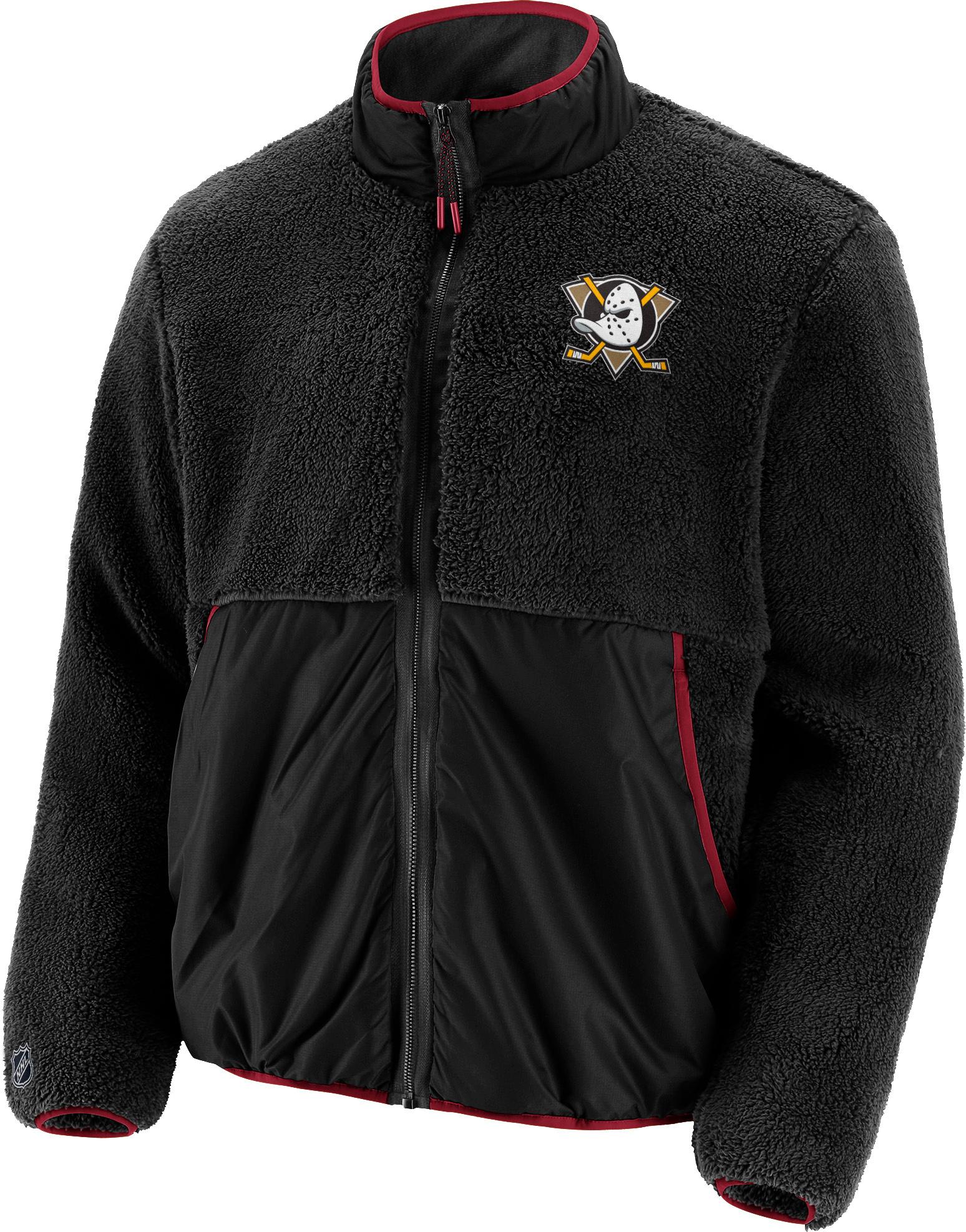 Image of Fanatics Anaheim Ducks Fleecejacke Herren